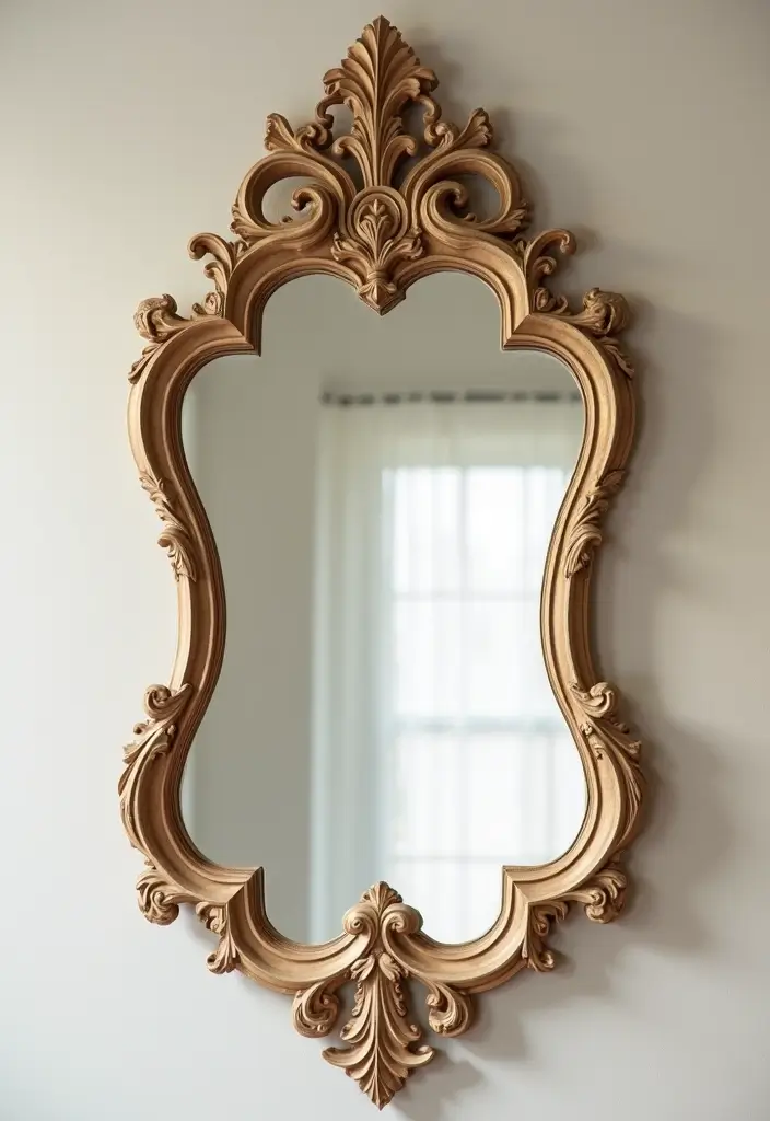 29 Eye-Catching Wall Art Sculptures to Transform Your Walls - 17. Artistic Mirrors