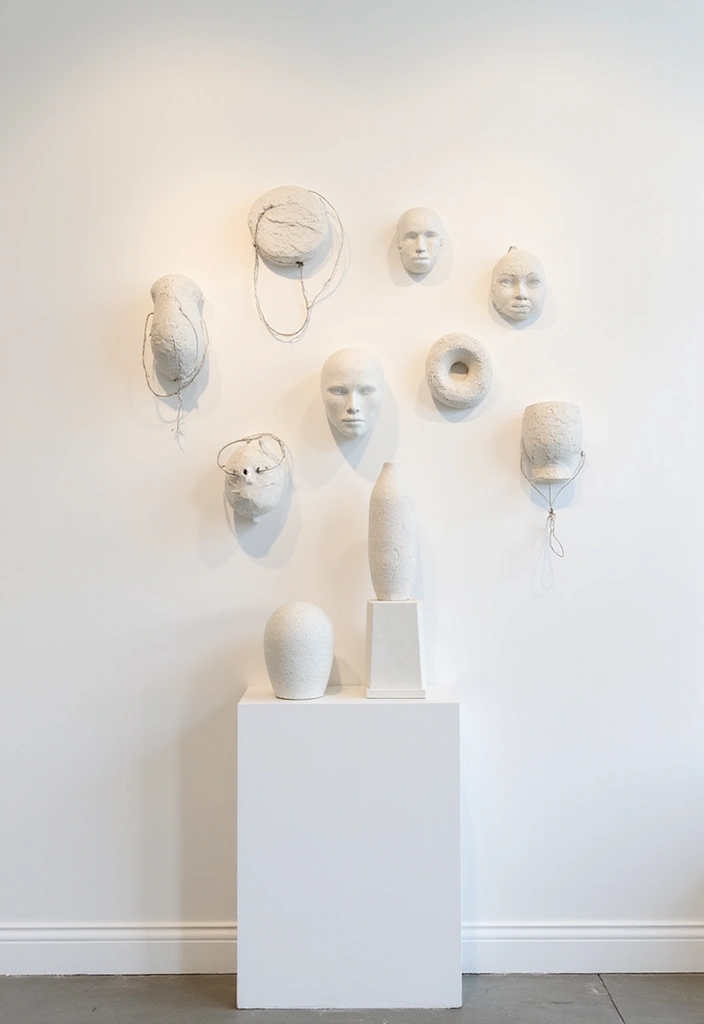 29 Eye-Catching Wall Art Sculptures to Transform Your Walls - 7. Minimalist Line Art