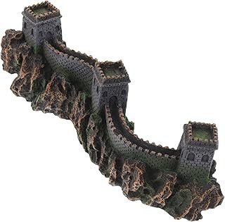 BESTonZON Great Wall Model Handcrafted Resin Miniature Sculpture for Hom...