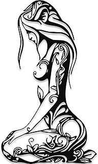 Xedatric Modern Abstract Metal Wall Art-Minimalist Line Sculpture for Be...