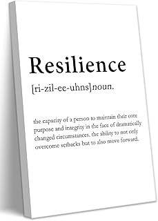 Inspirational Quotes Wall Art Resilience Definition Wall Art Positive Of...