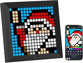 Divoom Pixoo - Pixel Art Digital Picture Frame with 16x16 LED Display AP...