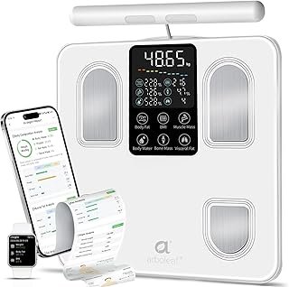arboleaf Scale for Body Weight, Smart Scale with BMI, Body Fat, Muscle M...