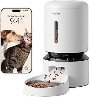 PETLIBRO Automatic Cat Feeder with Camera, 1080P HD Video with Night Vis...