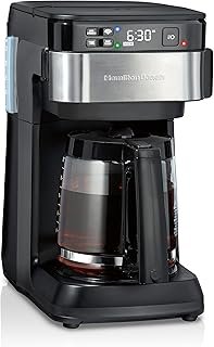 Hamilton Beach Works with Alexa Smart Coffee Maker, Programmable, 12 Cup...