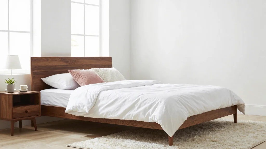 20 White Bedroom with Dark Wood Furniture Ideas - Home Modern Designs