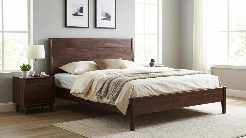 18 Modern Dark Wood Bedroom Furniture Decor Ideas - Home Modern Designs