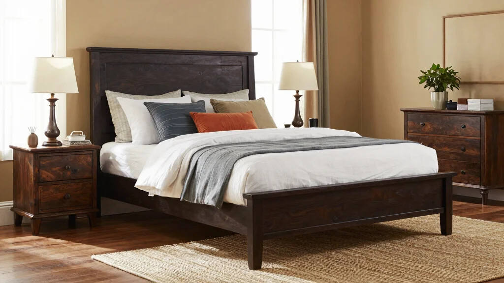 18 Dark Wood Bedroom Furniture Decor Ideas for a Cozy & Stylish Space - Home Modern Designs