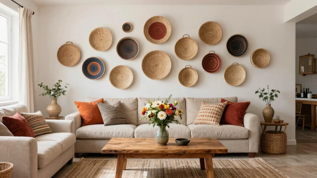 13 African Baskets Wall Ideas for Statement Decor