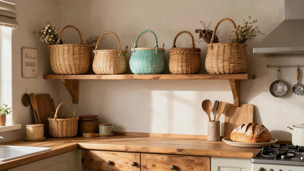 13 Baskets on Top of Kitchen Cabinets Ideas for Stylish Display