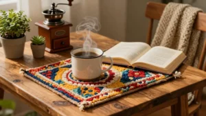 13 Cute Mug Rug Ideas for Cozy Coffee Corners