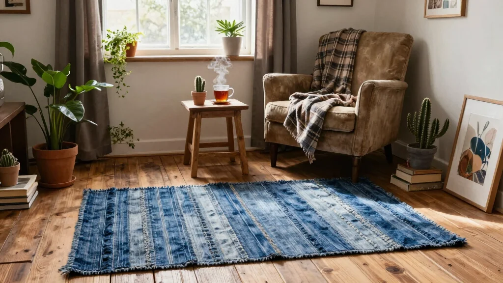 13 Denim Rag Rug Ideas for a Rustic DIY Touch