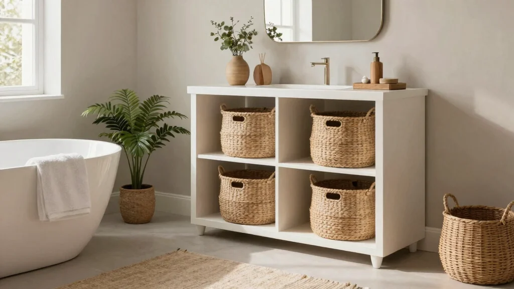 14 Bathroom Storage Baskets Ideas for a Spa-Like Feel