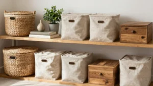 14 Storage Baskets with Lids Ideas for Hidden Organization
