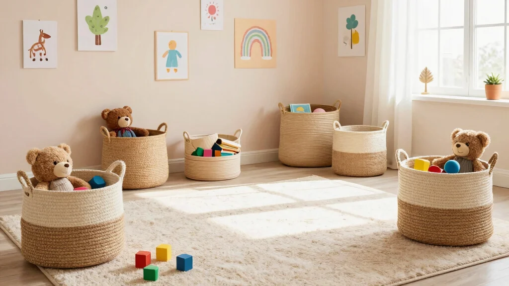 14 Toy Storage Baskets Ideas for Organized Playrooms