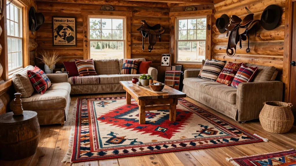 14 Western Rug Ideas for a Rustic Home Style
