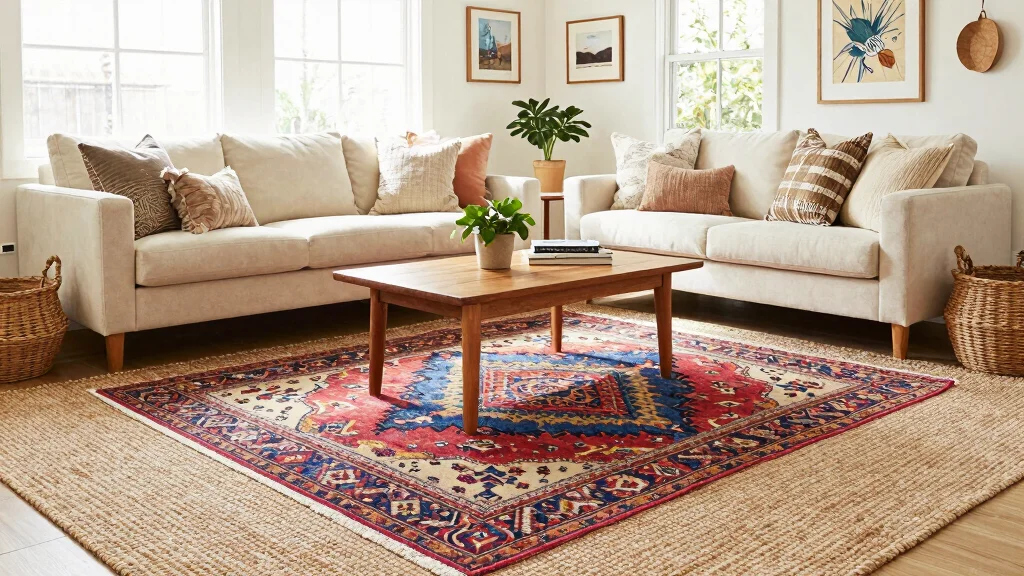 15 Creative Ideas for Using Multiple Rugs in One Room