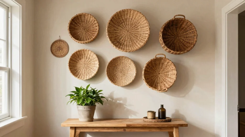 15 Wicker Wall Baskets Ideas for a Farmhouse Touch