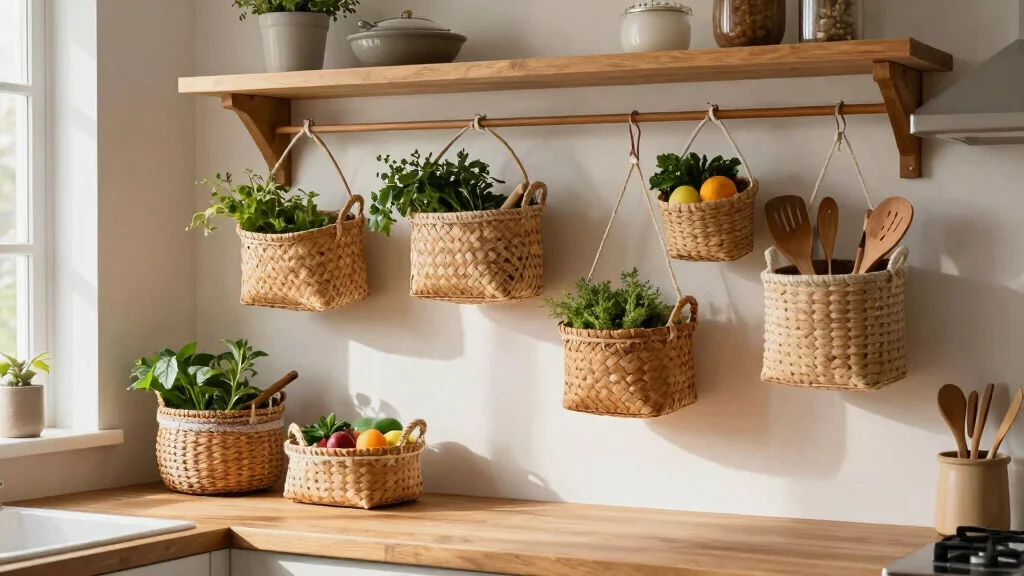 16 Hanging Storage Baskets Ideas for Smart Organization