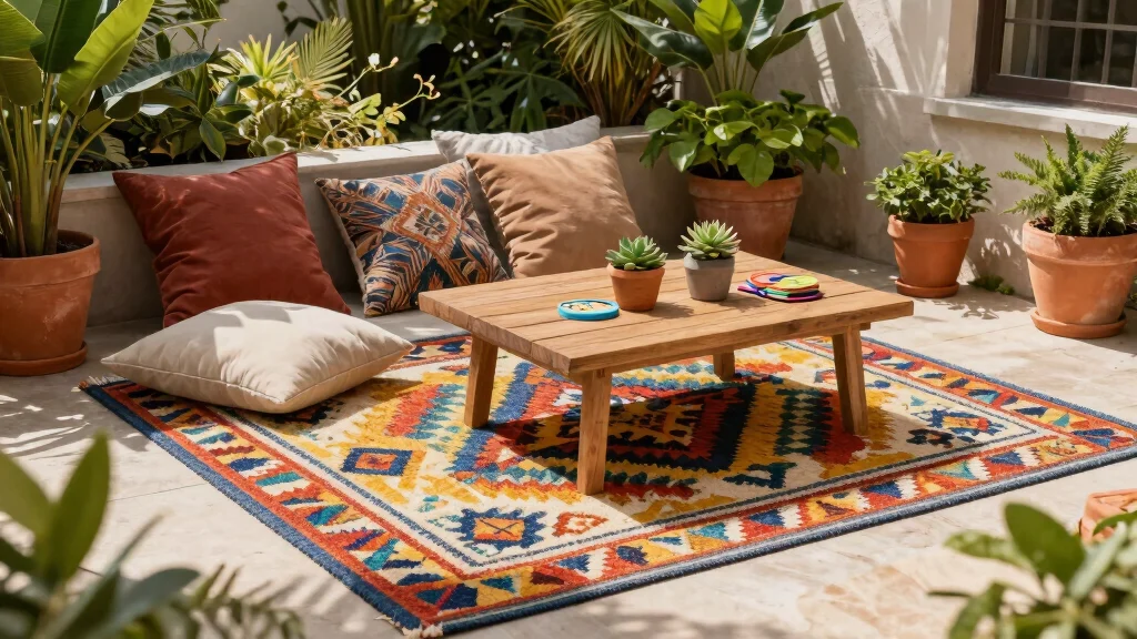 16 Patio Rug Ideas to Transform Your Outdoor Space