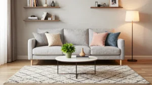 12 Rugs Under Couches Tips for a Polished Look