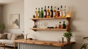 12 Wall Bar Ideas for a Stylish Home Entertaining Space