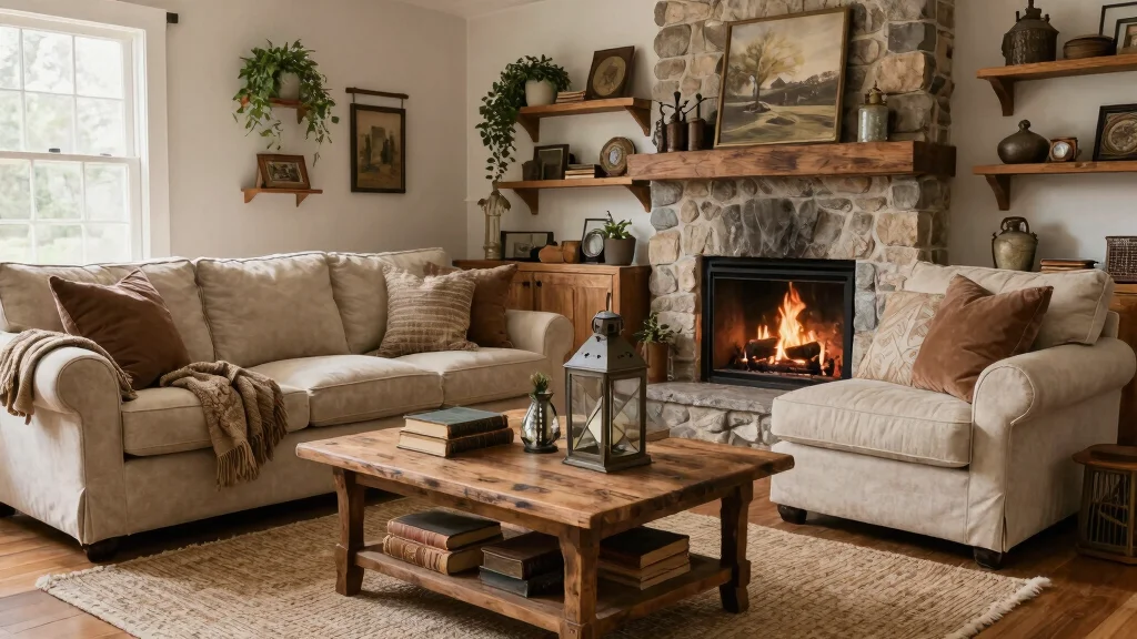 8 Charming Farmhouse Living Room Ideas Rustic Warm and Full of Character