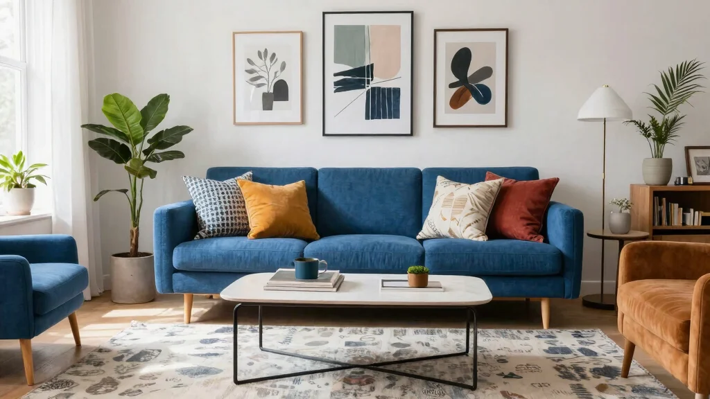 9 Bold Blue Couch Living Room Ideas: Vibrant, Stylish, and Full of Personality