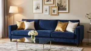 9 Chic Navy Blue Sofa Living Room Ideas: Rich, Elegant, and Sophisticated