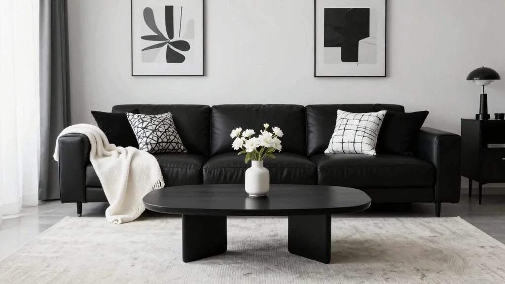 9 Timeless Black and White Living Room Ideas: Classic, Crisp, and Always Stylish