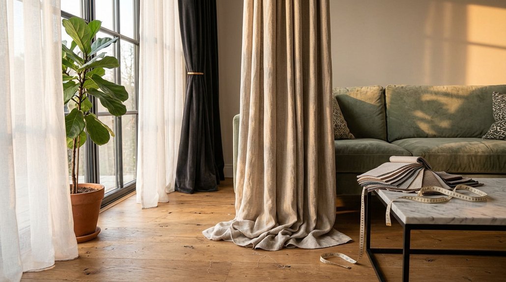 choosing curtains for living room