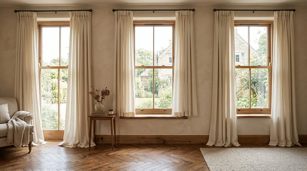 curtains length guidance inches matter