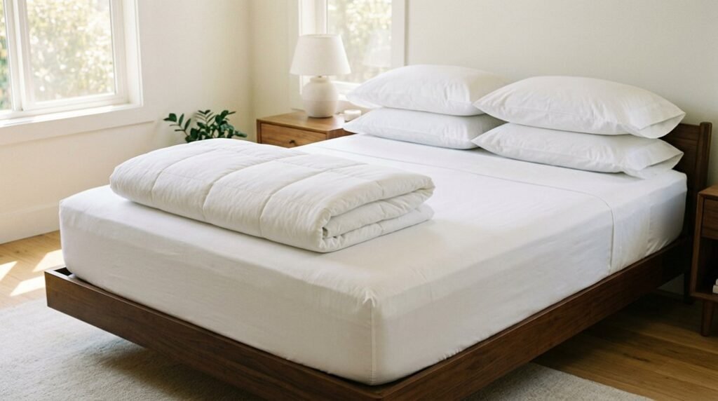 how to make hotel bed