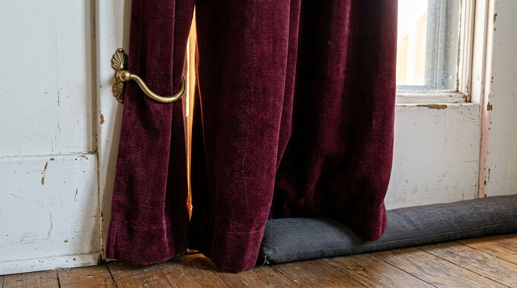 keep curtains closed securely overnight