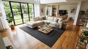 living room rug size guidance