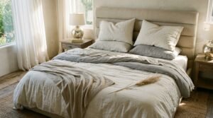luxurious bed styling tips