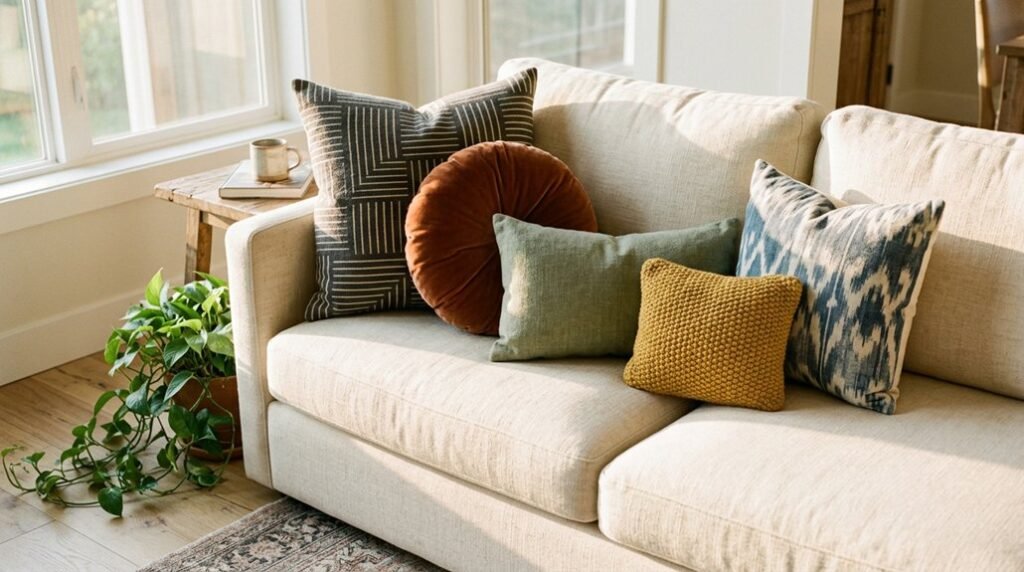 mix and match pillow cushions
