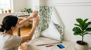 peel and stick wallpaper usage guide