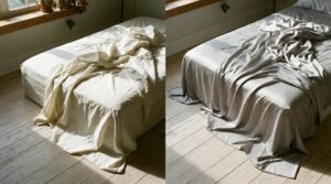 percale versus sateen sheets comparison