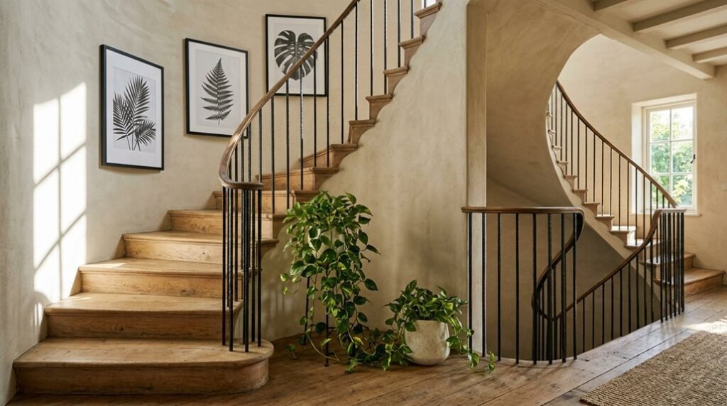 staircase wall decoration ideas