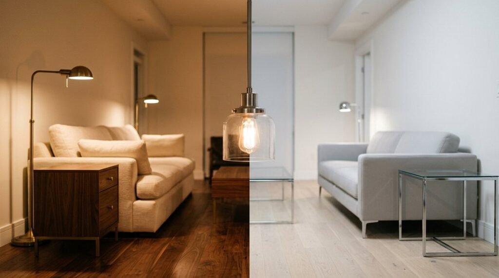 warm vs cool white lighting comparison