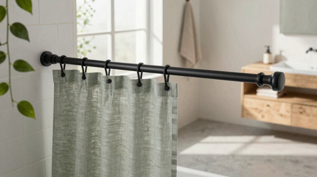 best shower curtain rods 2026