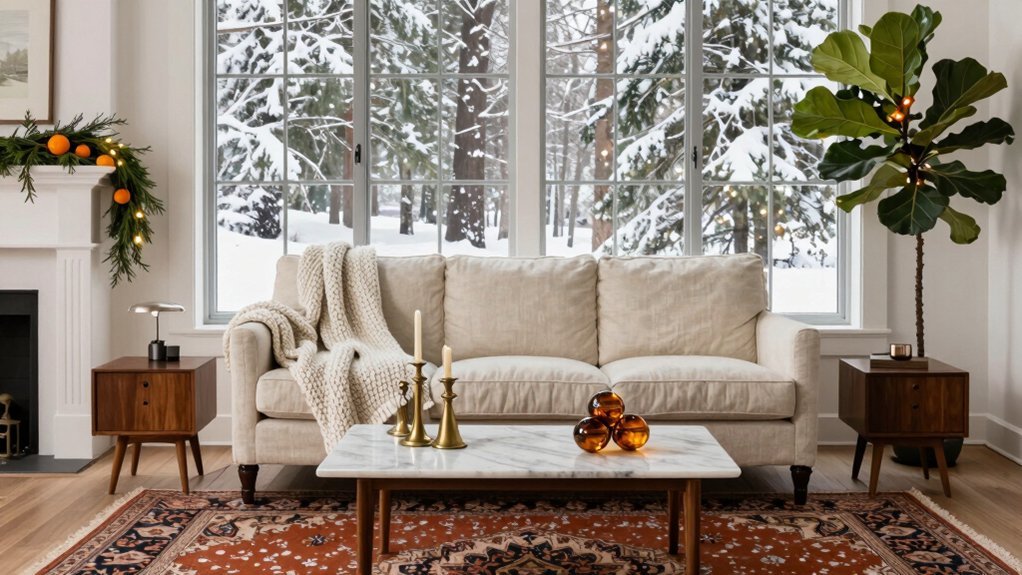 blend furniture seasonal decor harmony
