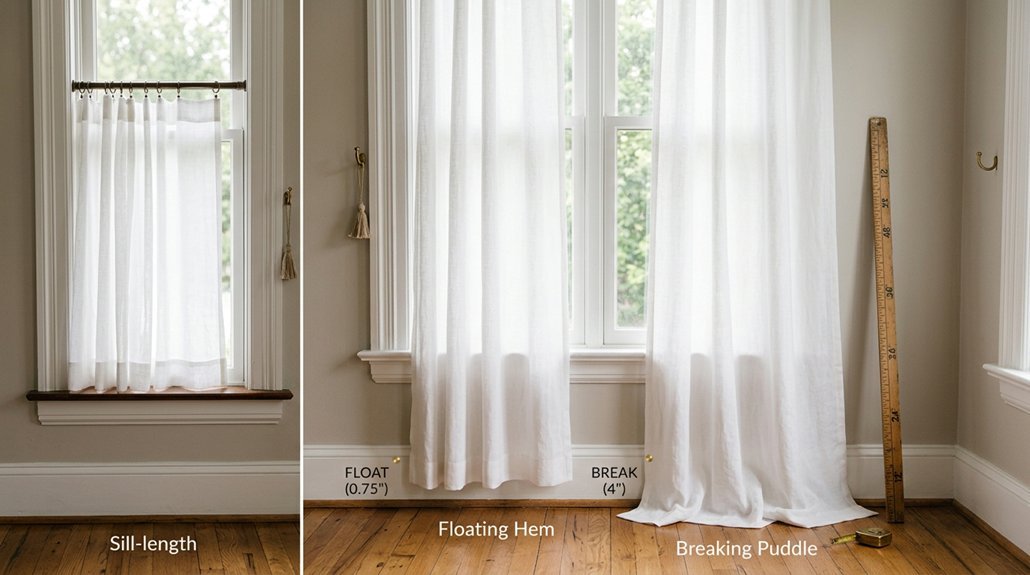 curtain length measurement guide