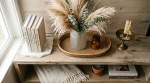 decorating a coffee table