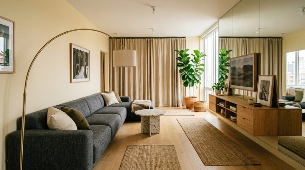 decorating a long narrow living room