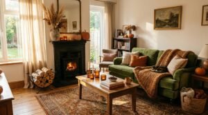 fall living room decor ideas