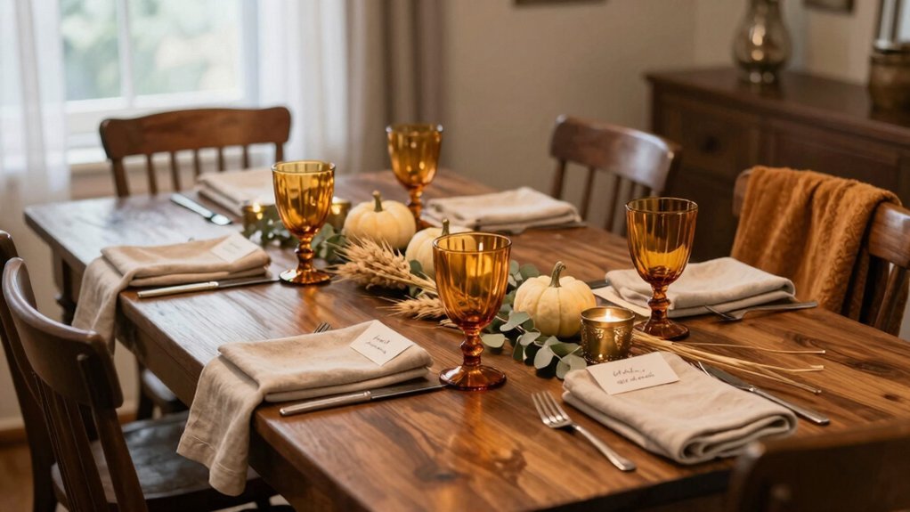 place curiosity beside plates