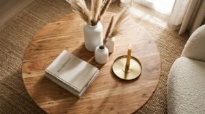 round coffee table styling tips