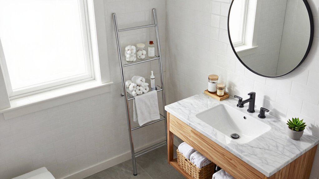 smart bathroom storage hacks